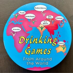 Drinking Games From Around the World Party Game – New – Adult Fun Game